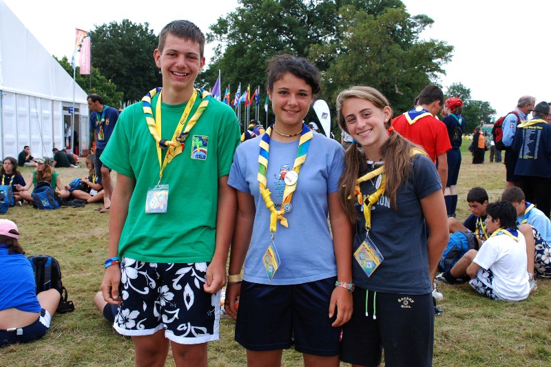ragazzi biellesi al Jamboree