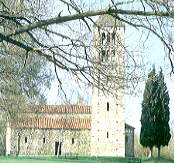 la chiesa romanica di San Secondo a Magnano