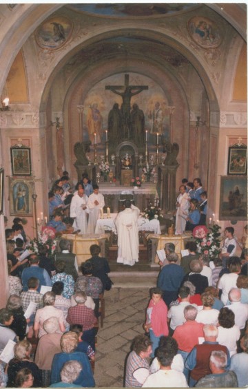 celebrazione solenne durante una festa patronale