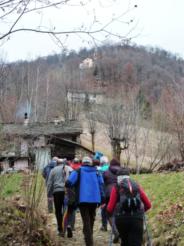 in vista della chiesa di Bagneri